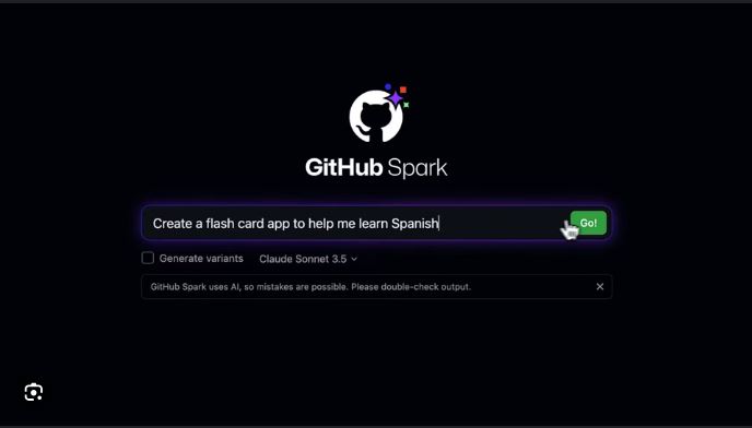 GitHub Spark app creation for custom no-code solution